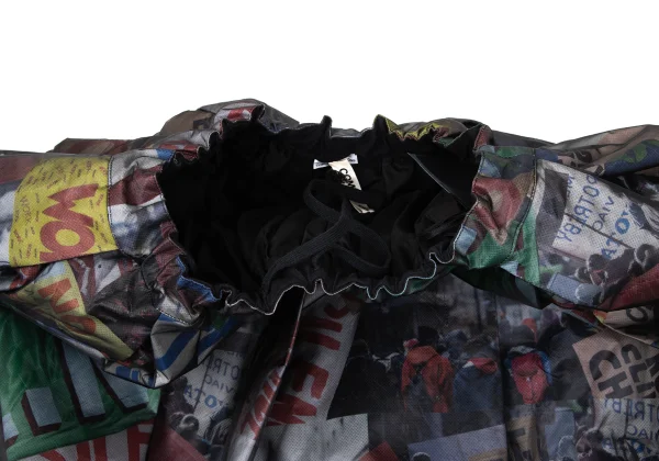 COMME des GARCONS Graphic Printed Layered Skirt K-170090_007