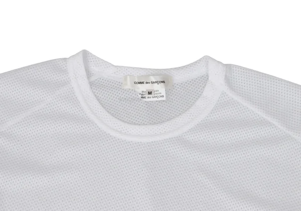 コムデギャルソンCOMME des GARCONS Poly Mesh Asymmetry T Shirt K-170091_003