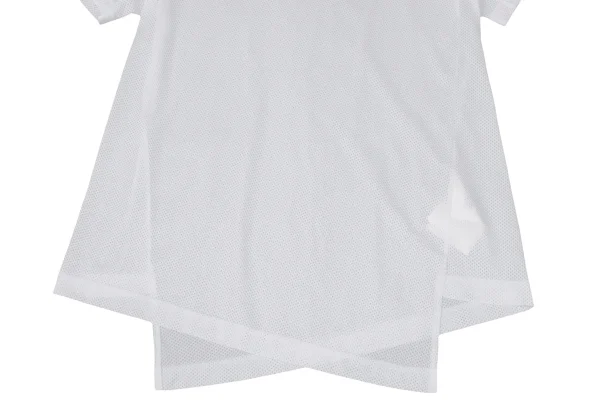コムデギャルソンCOMME des GARCONS Poly Mesh Asymmetry T Shirt K-170091_005