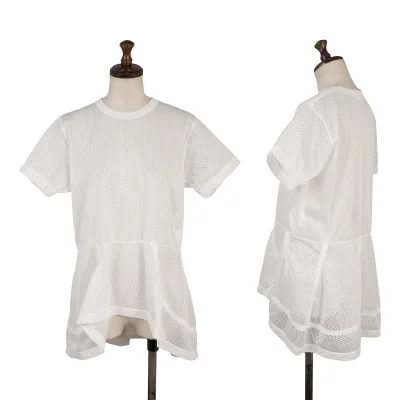 COMME des GARCONS Mesh Hem Flare Top