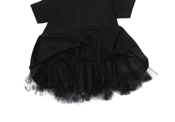 COMME des GARCONS Hem Tulle Switching T-shirt K-170093_008