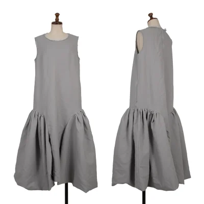 COMME des GARCONS Polyester Cut Off Voluminous Dress