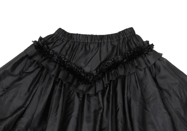 COMME des GARCONS Poly Frill Decorative Skirt K-170097_003