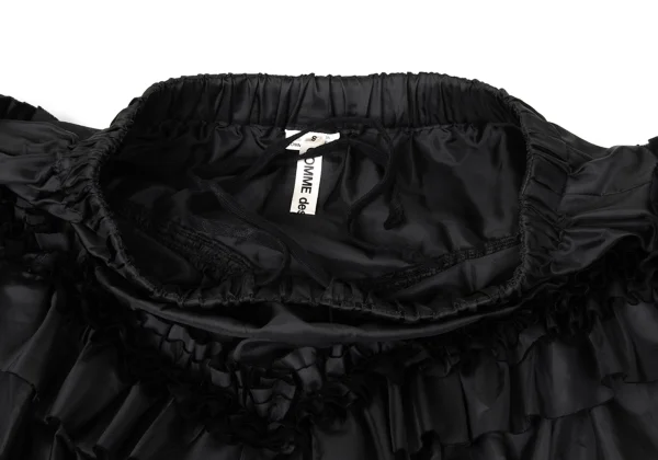 COMME des GARCONS Poly Frill Decorative Skirt K-170097_005