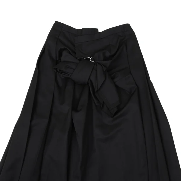 COMME des GARCONS Cut Off Ribbon Pleated Skirt K-170099_003