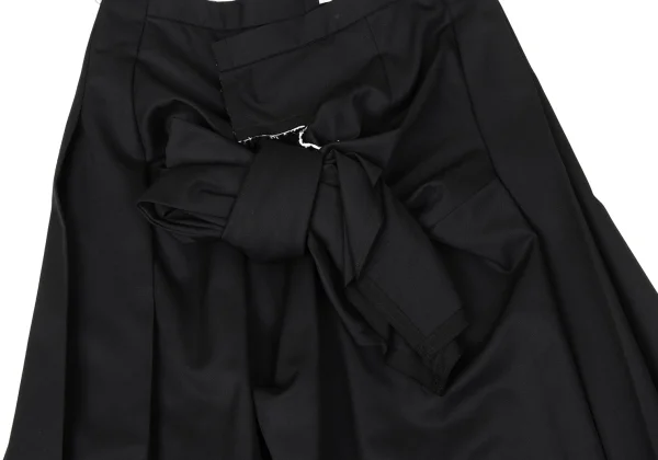 COMME des GARCONS Cut Off Ribbon Pleated Skirt K-170099_005
