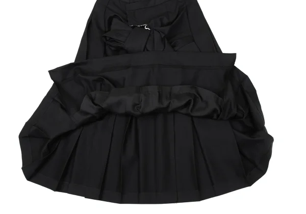 COMME des GARCONS Cut Off Ribbon Pleated Skirt K-170099_007