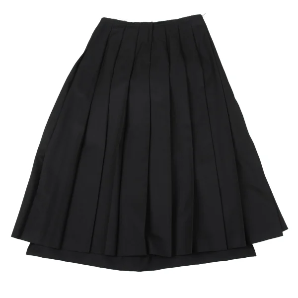 COMME des GARCONS Cut Off Ribbon Pleated Skirt K-170099_008