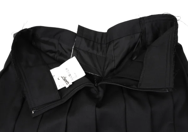 COMME des GARCONS Cut Off Ribbon Pleated Skirt K-170099_009