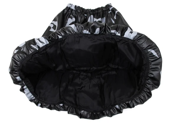 COMME des GARCONS Faux Leather Balloon Skirt K-170100_007