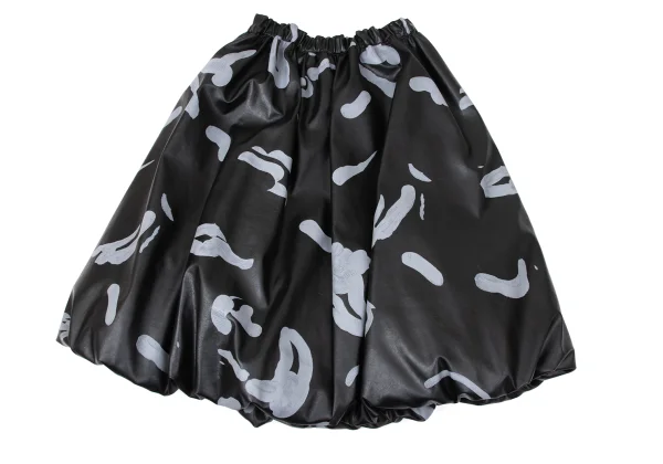COMME des GARCONS Faux Leather Balloon Skirt K-170100_008