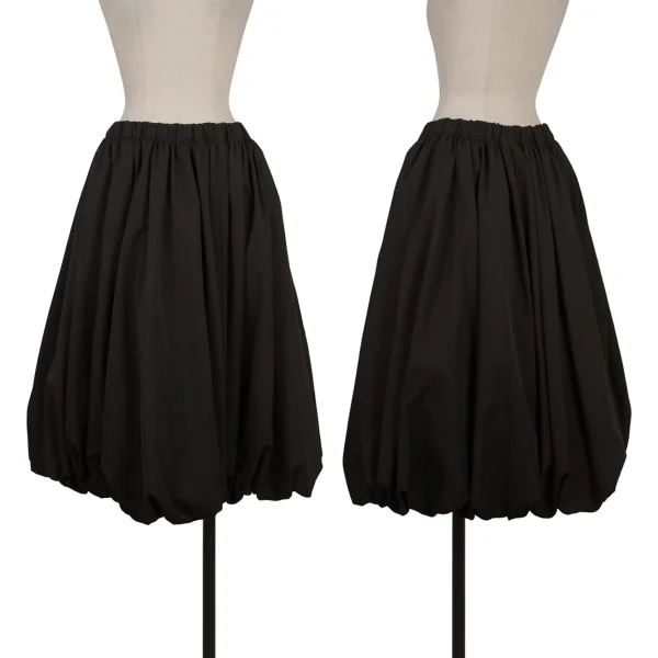 BLACK COMME des GARCONS Wool Gaba Balloon Skirt Black XS K-170102_001