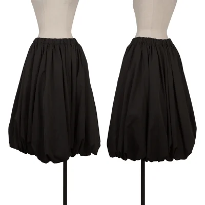 BLACK COMME des GARCONS Wool Gaba Balloon Skirt