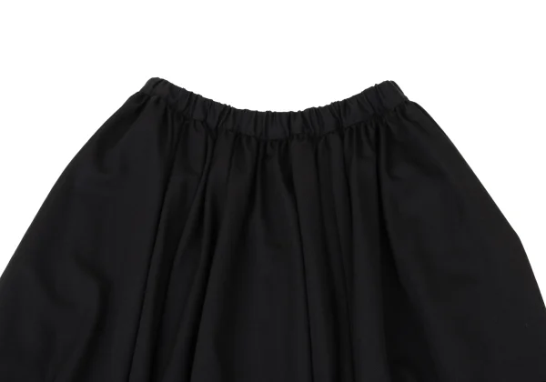 BLACK COMME des GARCONS Wool Gaba Balloon Skirt K-170102_003