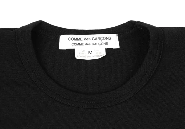 COMME des GARCONS Poly Front Frill Cutting T Shirt K-170104_004