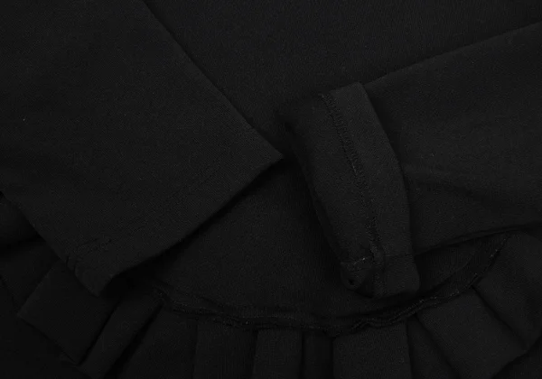 COMME des GARCONS Poly Front Frill Cutting T Shirt K-170104_006