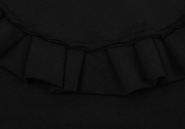 COMME des GARCONS Poly Front Frill Cutting T Shirt K-170104_008