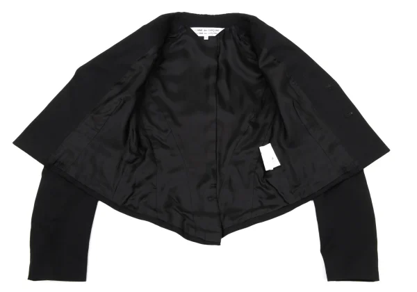COMME des GARCONS Wool Gaba Tailcoat Jacket K-170106_013