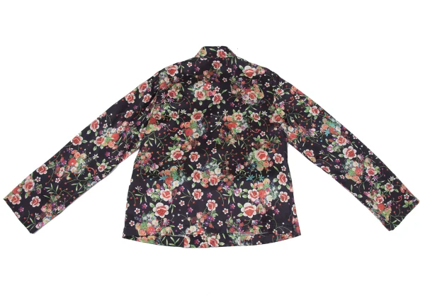 COMME des GARCONS Silk Floral Print Chinese Jacket K-170107_011