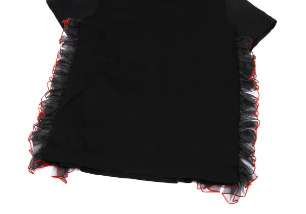noir kei ninomiya Side Frill Decorative T Shirt K-170112_005