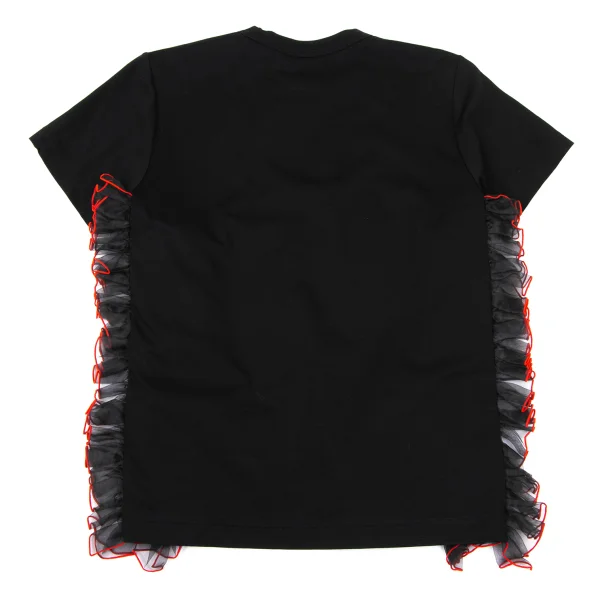 noir kei ninomiya Side Frill Decorative T Shirt K-170112_008