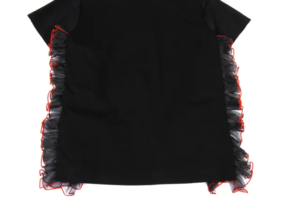 noir kei ninomiya Side Frill Decorative T Shirt K-170112_009