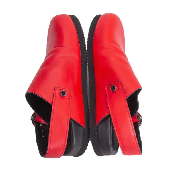 Y's PINK Leather Clog Sandals K-170113_011