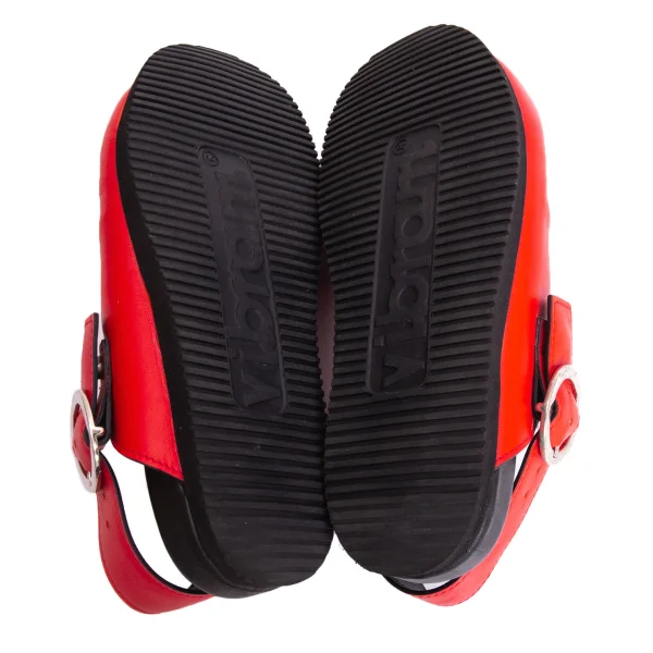 Y's PINK Leather Clog Sandals K-170113_013