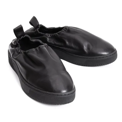 TAKESHI KOSAKA by Y's Pink Label Leather Slip-on Shoes