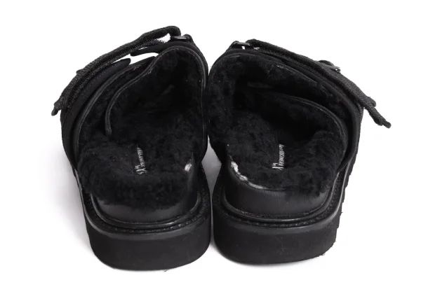 KAYO NAKAMURA by Y's Shark-sole Boa Sandals K-170116_004