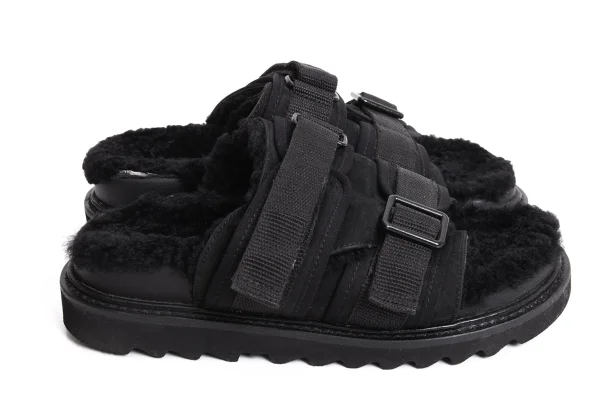 KAYO NAKAMURA by Y's Shark-sole Boa Sandals K-170116_006