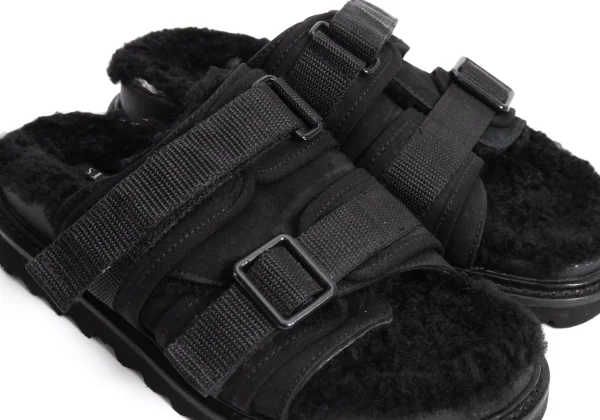 KAYO NAKAMURA by Y's Shark-sole Boa Sandals K-170116_007