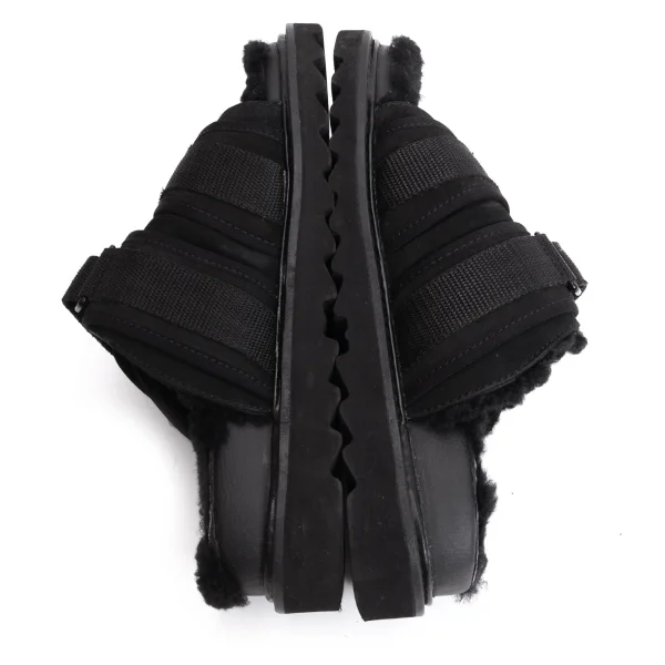 KAYO NAKAMURA by Y's Shark-sole Boa Sandals K-170116_013