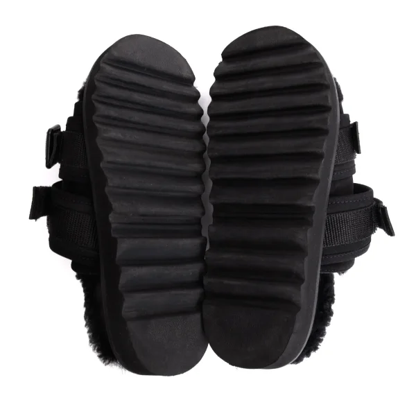 KAYO NAKAMURA by Y's Shark-sole Boa Sandals K-170116_015