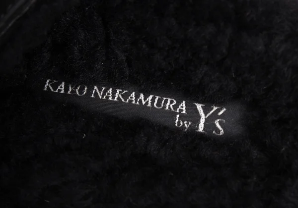 KAYO NAKAMURA by Y's Shark-sole Boa Sandals K-170116_016