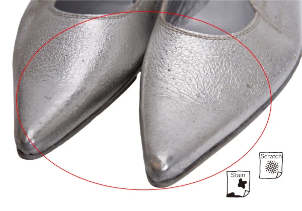Y's Red Label Metallic Ankle Strap Shoes K-170117_004