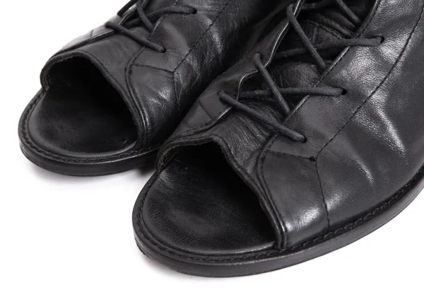 Y's Open-toe Leather Boots K-170118_003