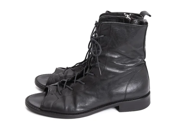 Y's Open-toe Leather Boots K-170118_004