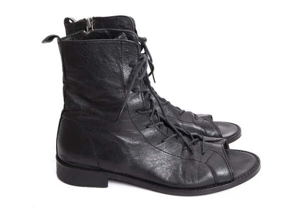 Y's Open-toe Leather Boots K-170118_006