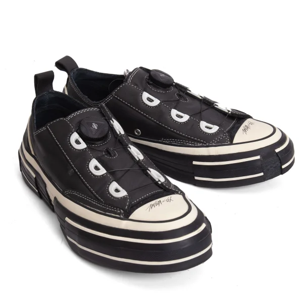 Y's × xVessel Dial Lace Up Leather Sneakers Black US 6 K-170119_001