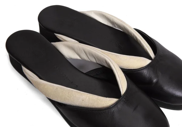 Yohji Yamamoto FEMME Suede Strap Sandals K-170120_006