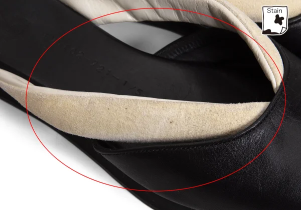 Yohji Yamamoto FEMME Suede Strap Sandals K-170120_007