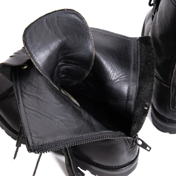 Yohji Yamamoto FEMME Fringe Leather Boots K-170121_012