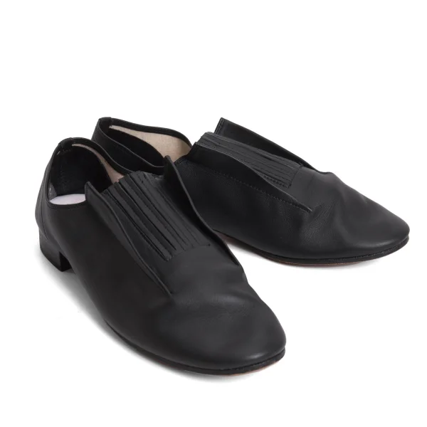 Yohji Yamamoto FEMME x repetto Exclusive Leather Shoes Black  K-170122_001
