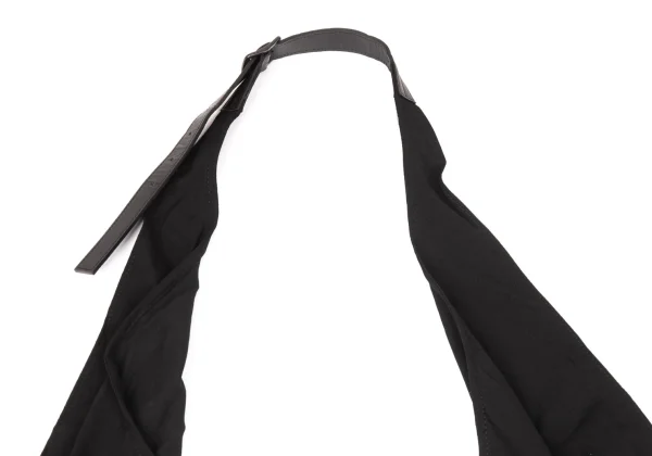 Yohji Yamamoto FEMME Wool Gaba Drape Shoulder Bag K-170124_003