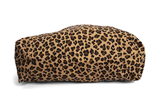 Yohji Yamamoto Logo Printed Leopard Tote Bag K-170126_005