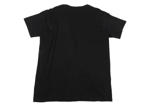 Yohji Yamamoto POUR HOMME Tape Embellished Design T-shirt K-170129_009