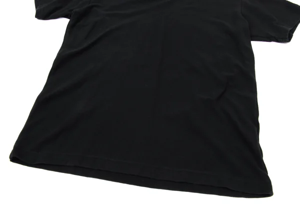Yohji Yamamoto POUR HOMME Asymmetrical V-neck T-shirt K-170130_006