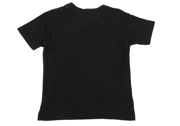 Yohji Yamamoto POUR HOMME Asymmetrical V-neck T-shirt K-170130_008