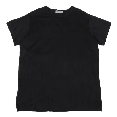 Yohji Yamamoto POUR HOMME Striped Woven Wrinkle T-shirt